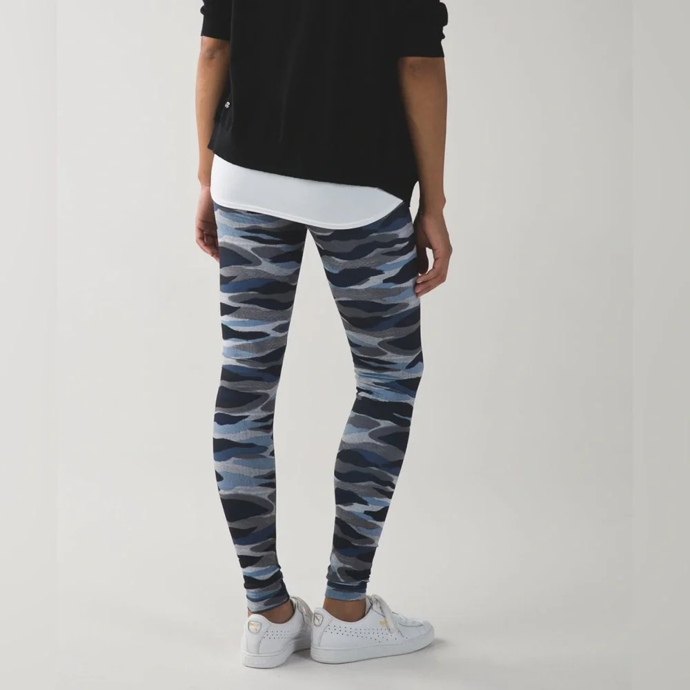 Lululemon Wunder Under Hi-Rise Camo Leggings Size 8